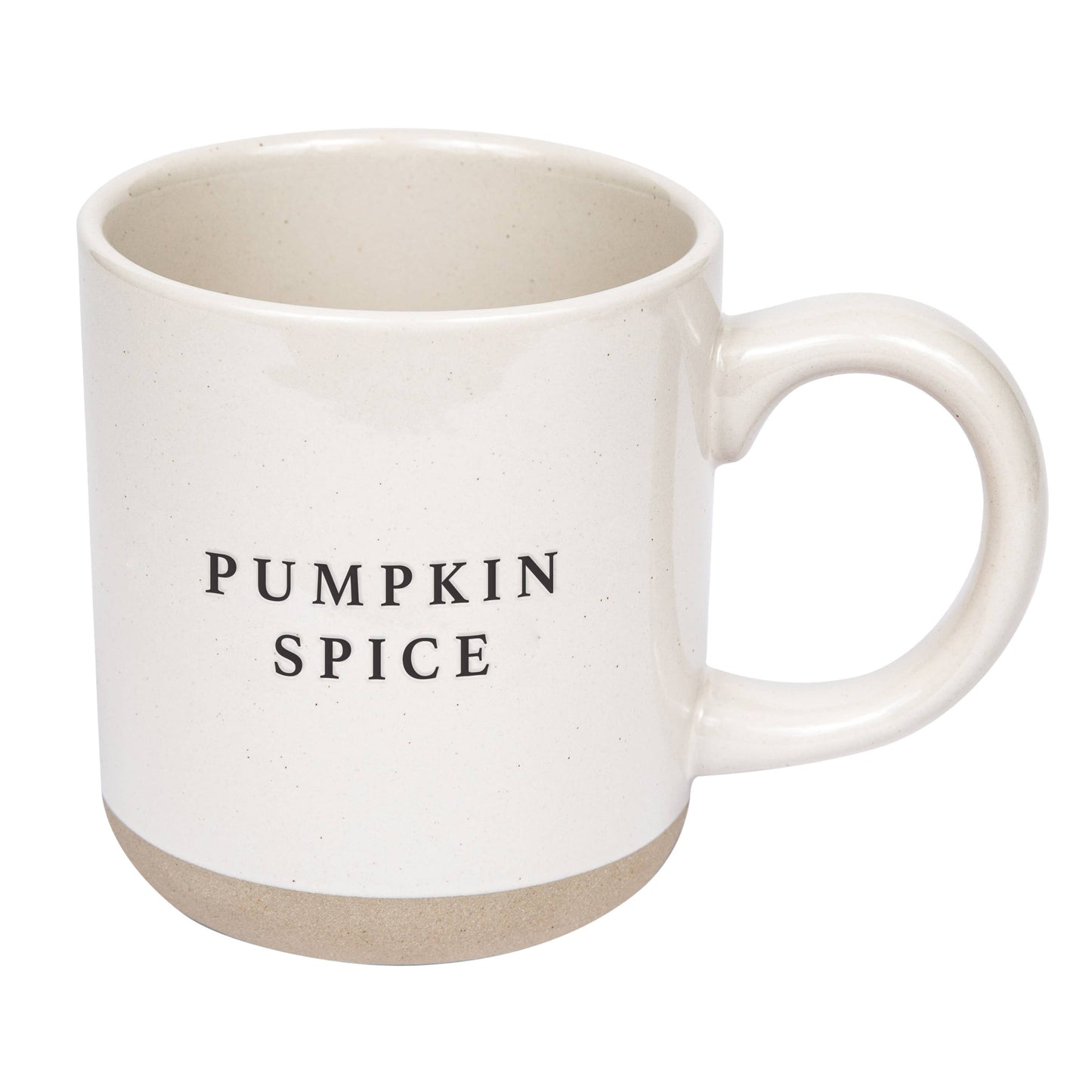 Pumpkin Spice Stoneware Coffee Mug - Fall Home Decor & Gifts