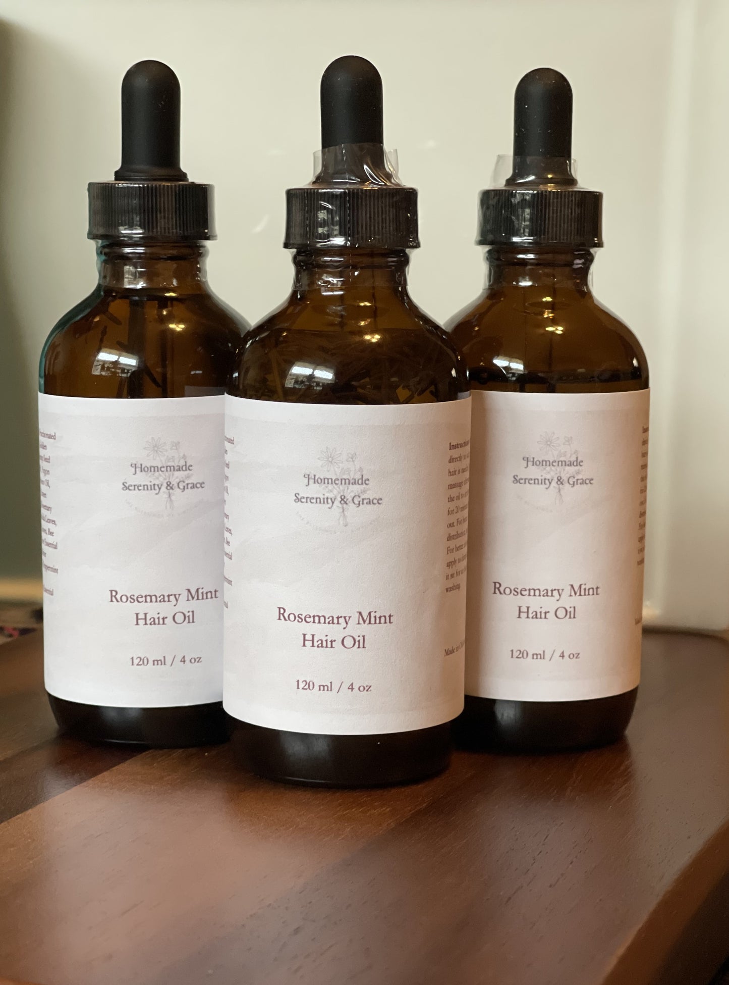 Rosemary Mint Hair Oil